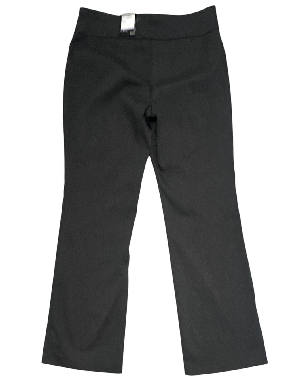 Alfani Essential Tummy Control Pull On Bootcut Pants Women's 8 Dark Gray Heather